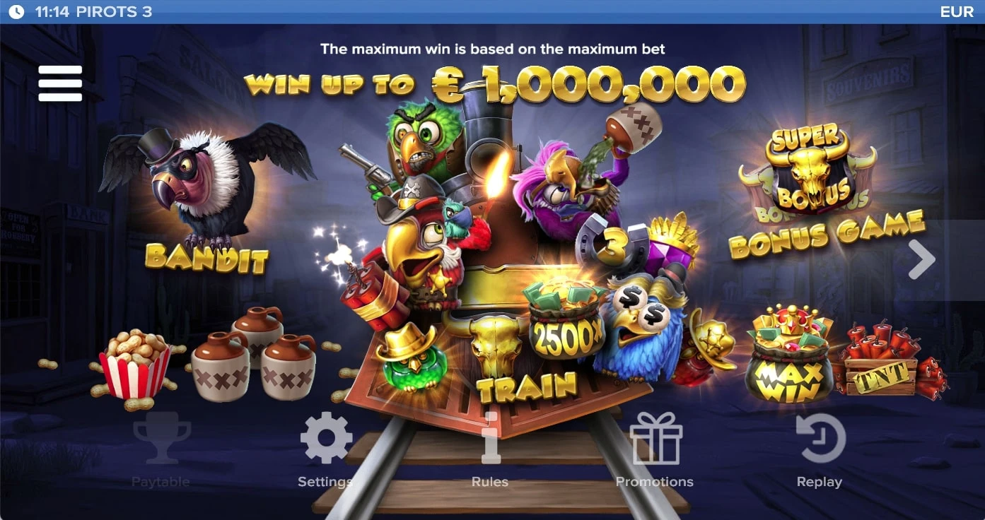 Pirots 3 gratis spins bonus